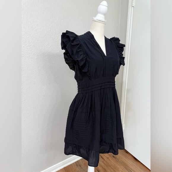 Magali Pascal Ruffled Mini Dress size M-L - Picture 6 of 12